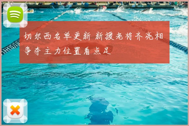 切尔西名单更新 新援老将齐亮相 争夺主力位置看点足